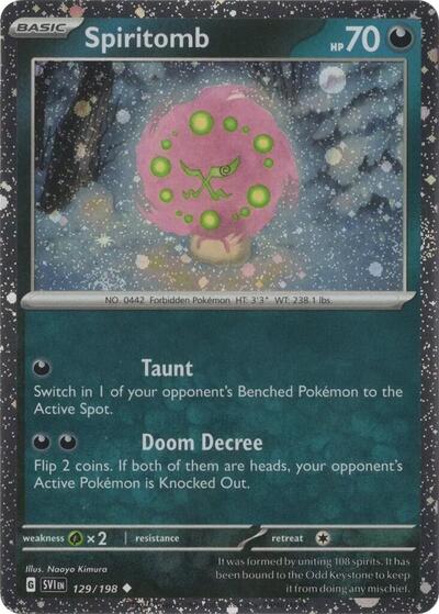 Spiritomb Miscellaneous Cards & Products #129