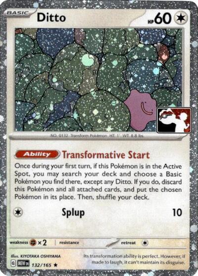 Ditto Prize Pack Series Cards #132