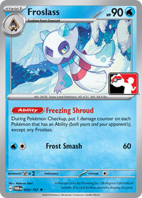 Froslass #53 Prize Pack Series Cards