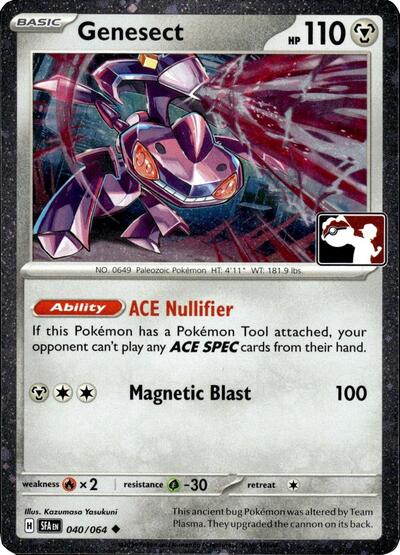 Genesect #40 Prize Pack Series Cards