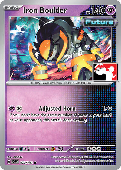 Iron Boulder #71 Prize Pack Series Cards