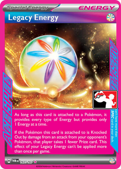 Legacy Energy #167 Prize Pack Series Cards