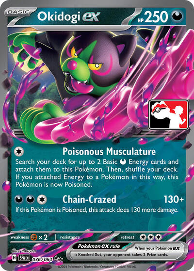 Okidogi ex #36 Prize Pack Series Cards