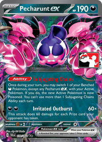 Pecharunt ex #39 Prize Pack Series Cards