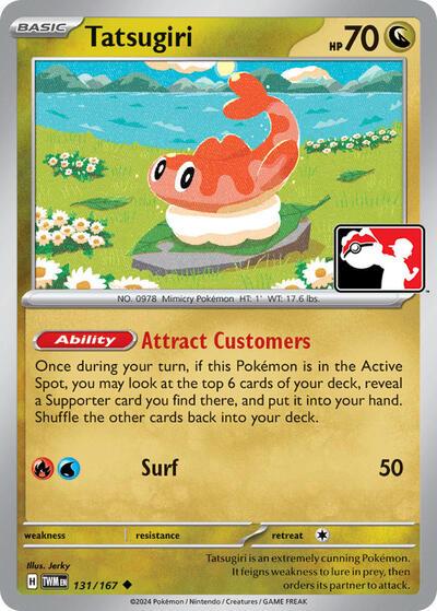 Tatsugiri Prize Pack Series Cards #131