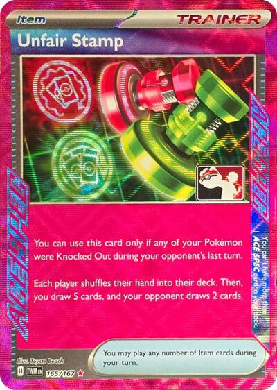 Unfair Stamp #165 Prize Pack Series Cards