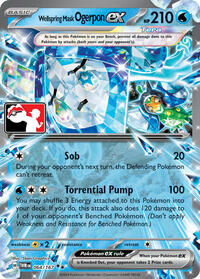 Wellspring Mask Ogerpon ex #64 Prize Pack Series Cards
