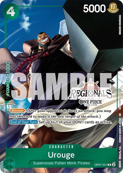 Urouge (Offline Regional Participation Pack 2025 Vol.1) #OP07-021 One Piece Promotion Cards