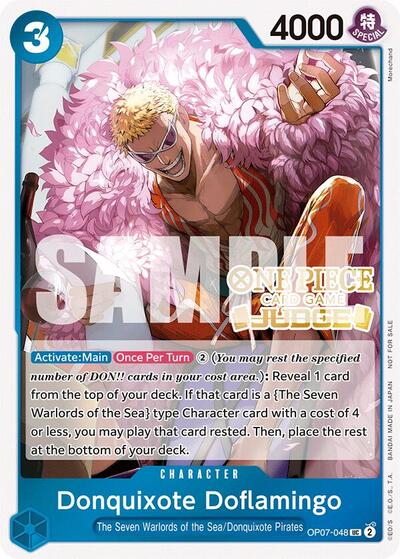 Donquixote Doflamingo (Judge Pack Vol. 5) #OP07-048 One Piece Promotion Cards