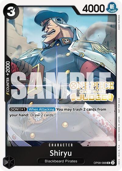 Shiryu (Judge Pack Vol. 5) #OP09-088 One Piece Promotion Cards