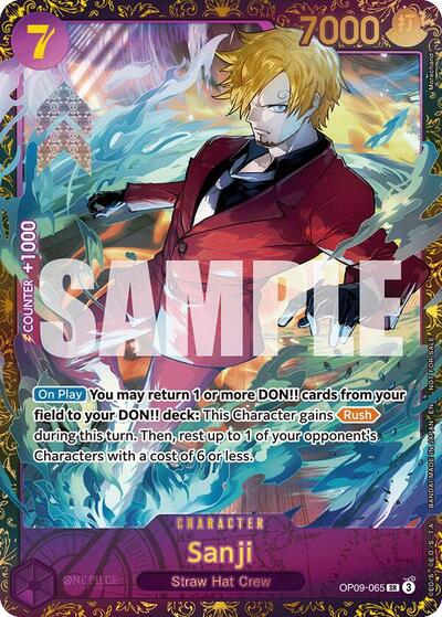 Sanji (Championship 25-26 Regionals Season 1) #OP09-065 One Piece Promotion Cards