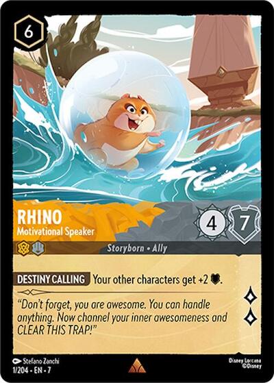 Rhino - Motivational Speaker #1 Archazia's Island