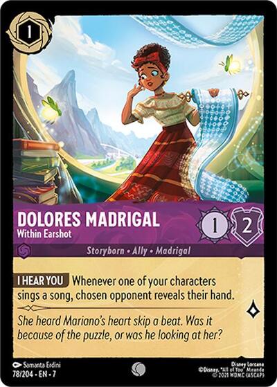Dolores Madrigal - Within Earshot #78 Archazia's Island