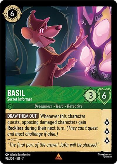 Basil - Secret Informer #93 Archazia's Island