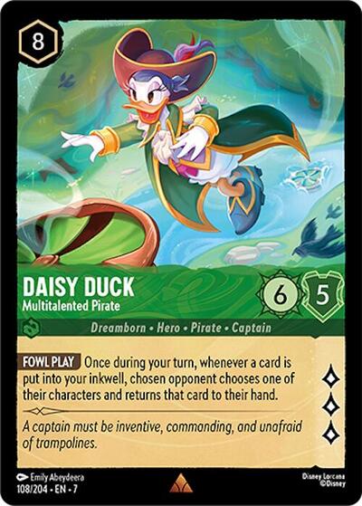 Daisy Duck - Multitalented Pirate #108 Archazia's Island