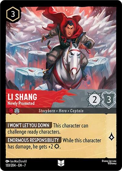 Li Shang - Newly Promoted #133 Archazia's Island
