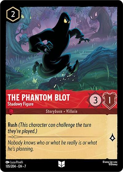 The Phantom Blot - Shadowy Figure #135 Archazia's Island