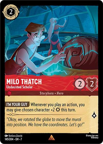 Milo Thatch - Undaunted Scholar #145 Archazia's Island