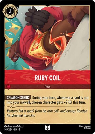 Ruby Coil #149 Archazia's Island