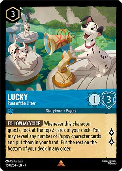Lucky - Runt of the Litter #160 Archazia's Island