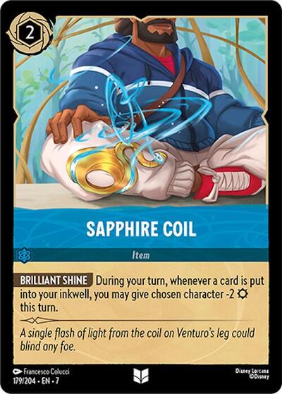 Sapphire Coil #179 Archazia's Island