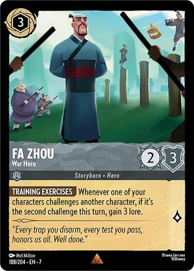 Fa Zhou - War Hero #188 Archazia's Island