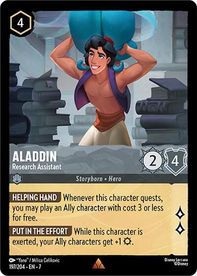 Aladdin - Research Assistant #197 Archazia's Island