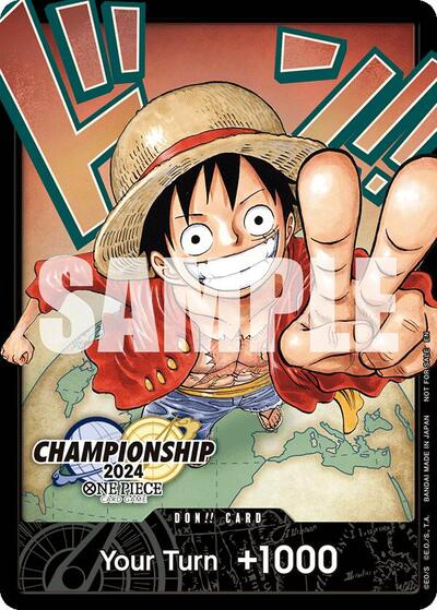DON!! Card (Championship 2024 World Final) #promo One Piece Promotion Cards