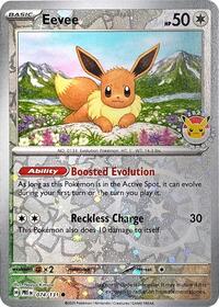 Eevee (Pokemon Day 2025) #74 Miscellaneous Cards & Products