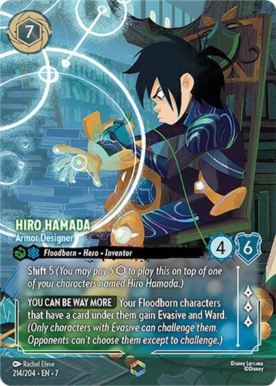 Hiro Hamada - Armor Designer (Enchanted) #214 Archazia's Island