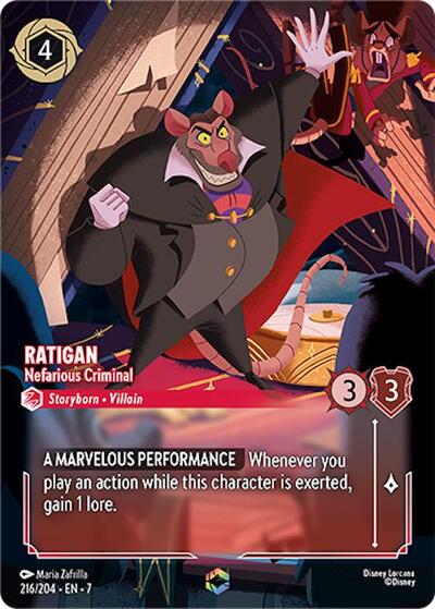 Ratigan - Nefarious Criminal (Enchanted) #216 Archazia's Island