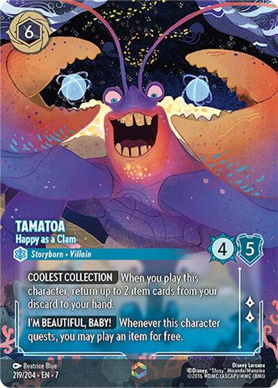 Tamatoa - Happy as a Clam (Enchanted) #219 Archazia's Island