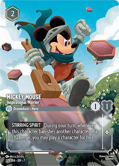 Mickey Mouse - Inspirational Warrior (Enchanted) #221 Archazia's Island