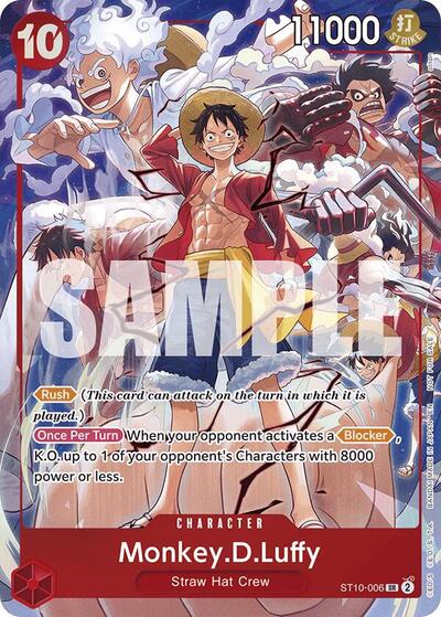 Monkey.D.Luffy (One Piece Day Dallas 2025) #ST10-006 One Piece Promotion Cards
