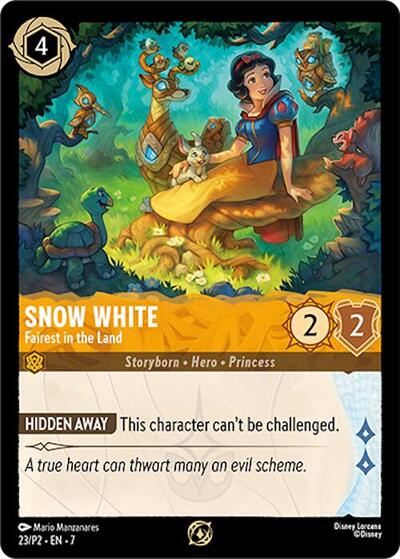 Snow White - Fairest in the Land #23 Disney Lorcana Promo Cards