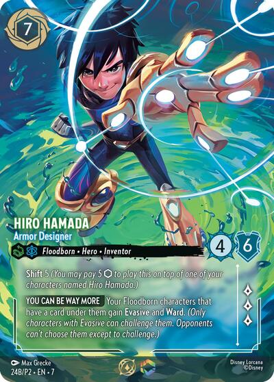 Hiro Hamada - Armor Designer (Store Championship) #24B Disney Lorcana Promo Cards