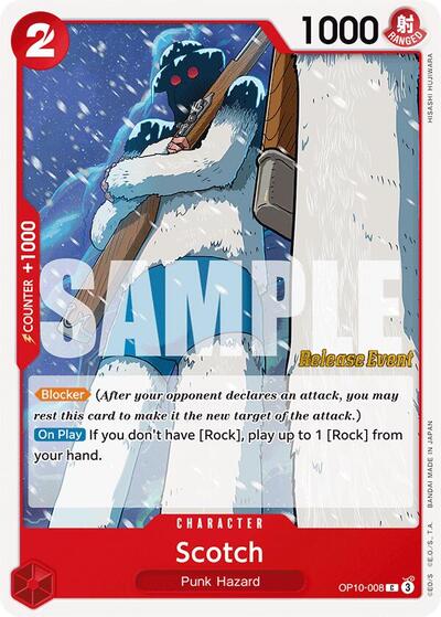 Scotch #OP10-008 Royal Blood Release Event Cards