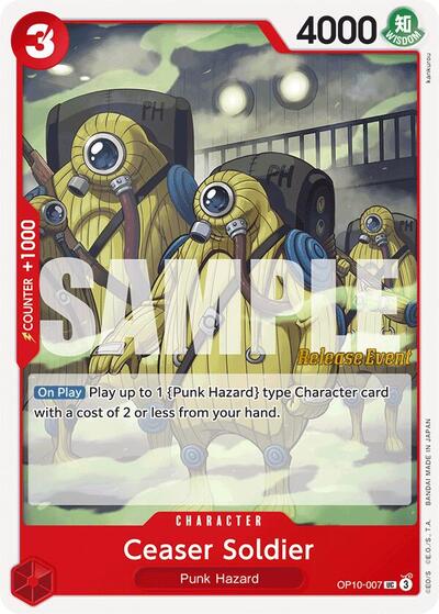 Ceaser Soldier #OP10-007 Royal Blood Release Event Cards