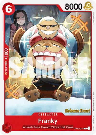Franky #OP10-014 Royal Blood Release Event Cards