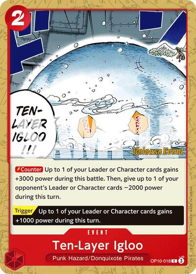 Ten-Layer Igloo #OP10-018 Royal Blood Release Event Cards