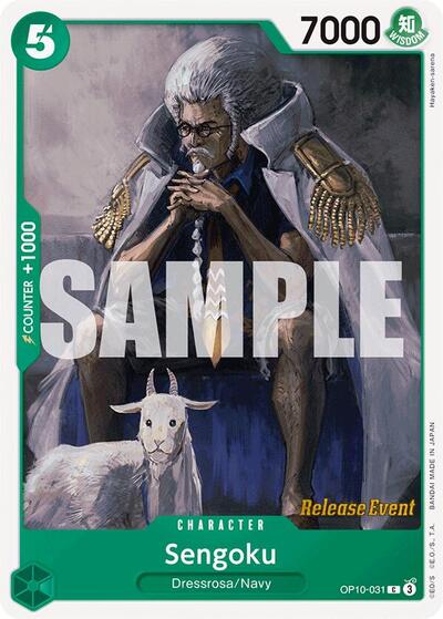 Sengoku #OP10-031 Royal Blood Release Event Cards