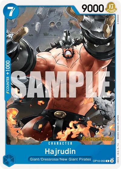 Hajrudin #OP10-050 Royal Blood Release Event Cards