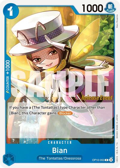 Bian #OP10-053 Royal Blood Release Event Cards