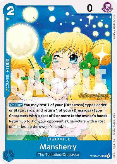 Mansherry #OP10-056 Royal Blood Release Event Cards