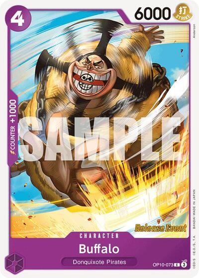 Buffalo #OP10-073 Royal Blood Release Event Cards