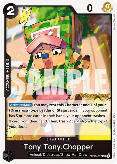 Tony Tony.Chopper #OP10-087 Royal Blood Release Event Cards