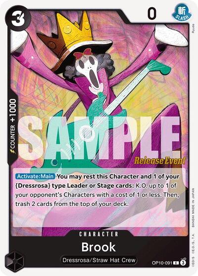Brook #OP10-091 Royal Blood Release Event Cards
