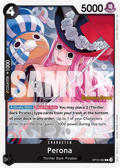 Perona #OP10-092 Royal Blood Release Event Cards