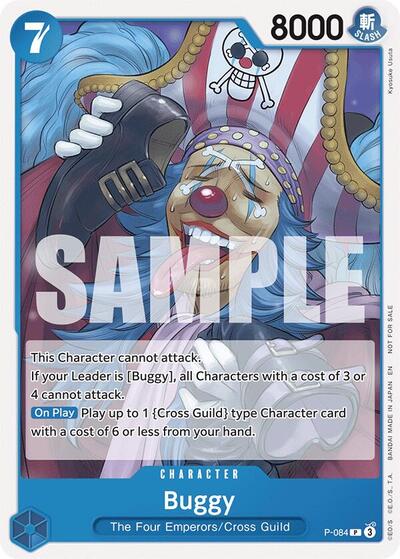 Buggy (OP10 Release Event) #P-084 One Piece Promotion Cards