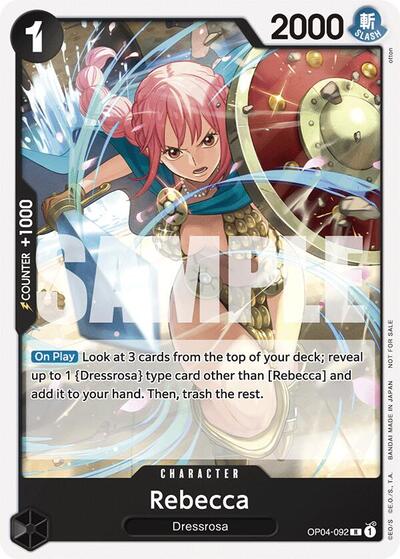 Rebecca (Tournament Pack 2025 Vol. 2) #OP04-092 One Piece Promotion Cards